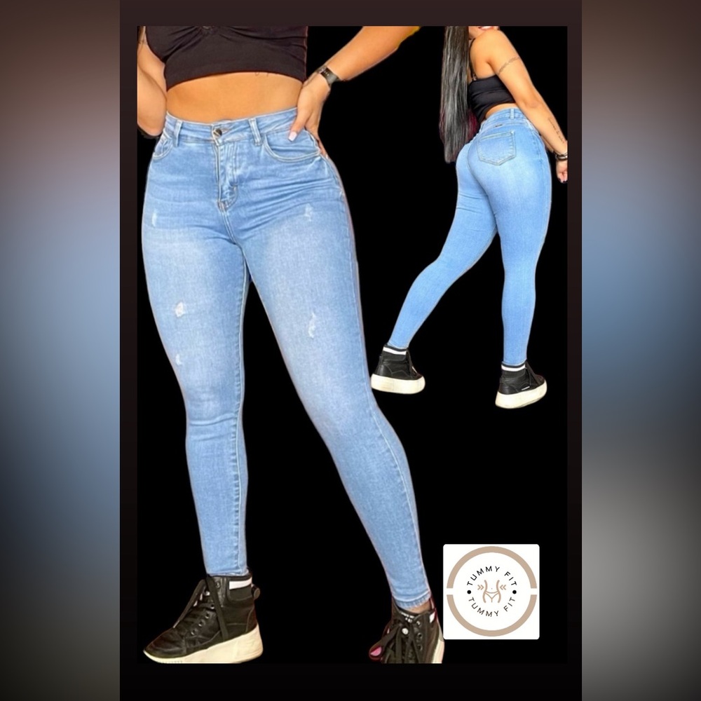 Skinny jeans with tummy tuck effect(size 12)